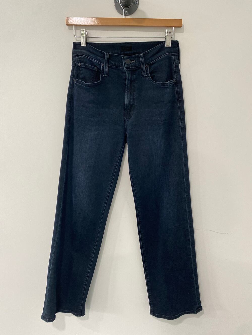 MOTHER Denim Jeans The Mid Rise Rambler Zip Ankle Jeans Size 24